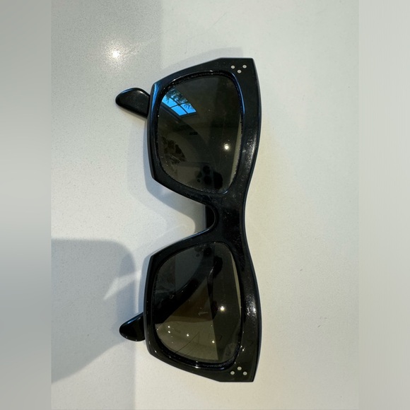 Celine Accessories - Celine Sunglasses Black Angular Shape